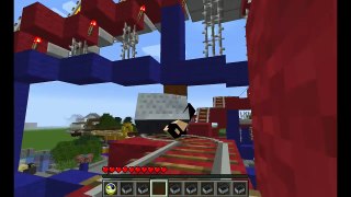 Minecraft Disney Land Adventure - Crazy Mini Games and Rapunzels Tower Parkour