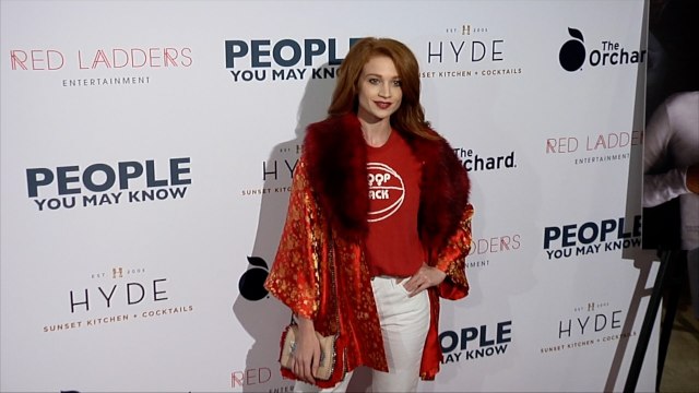 Sarah Hay People You May Know Los Angeles Premiere Red Carpet
