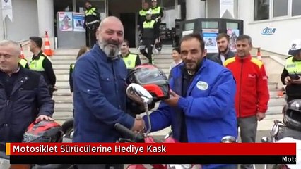 Motosiklet Sürücülerine Hediye Kask
