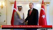 Cumhurbaşkanı Erdoğan, Kuveyt Ulusal Meclis Başkanı Ghanim'i Kabul Etti