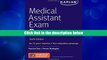 For any device Medical Assistant Exam Prep: Practice Test + Proven Strategies (Kaplan Medical