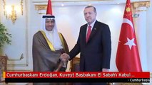 Cumhurbaşkanı Erdoğan, Kuveyt Başbakanı El Sabah'ı Kabul Etti