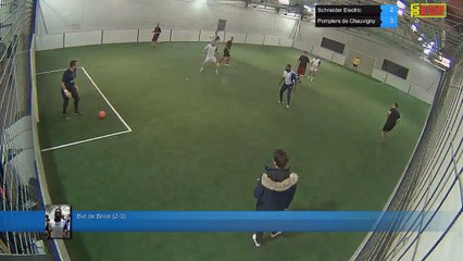 But de Brice (2-3) - Schneider Electric Vs Pompiers de Chauvigny  - 13/11/17 21:00 - LIGUE 2