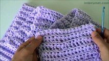 How to crochet a scarf (simple way) - video tutorial with detailed instructions.