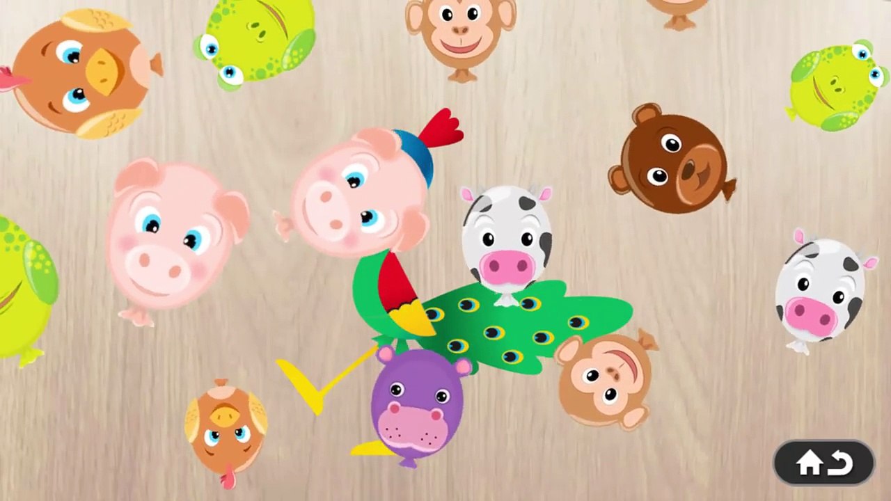 Learn Animals Names & Sounds | Animals Puzzle Kids Games for Children & Babys by Abuzz