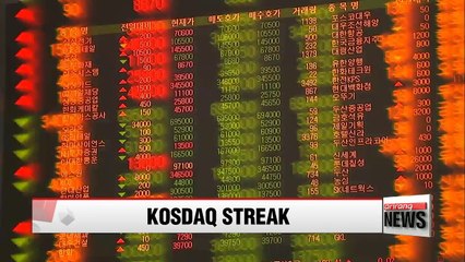 KOSDAQ closes at 756.46 as transactions surpass US$ 6.3 bil.