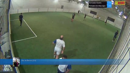 But de Benoit (3-5) - Schneider Electric Vs Pompiers de Chauvigny  - 13/11/17 21:00 - LIGUE 2