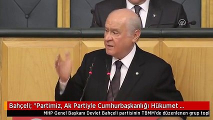 Video herunterladen: Bahçeli: 