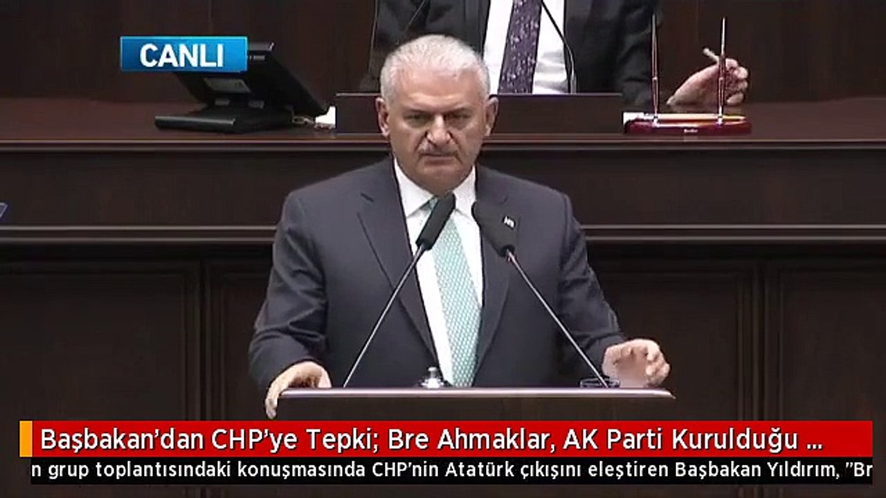 Başbakan'dan CHP'ye Tepki: Bre Ahmaklar, AK Parti Kurulduğu Günden Beri Anıtkabir'e Gidiyor