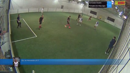 But de Alexandre (4-7) - Schneider Electric Vs Pompiers de Chauvigny  - 13/11/17 21:00 - LIGUE 2