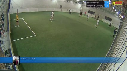 But de Benoit (5-8) - Schneider Electric Vs Pompiers de Chauvigny  - 13/11/17 21:00 - LIGUE 2