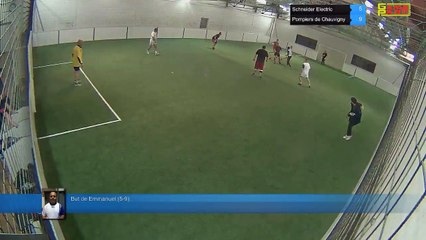 But de Emmanuel  (5-9) - Schneider Electric Vs Pompiers de Chauvigny  - 13/11/17 21:00 - LIGUE 2