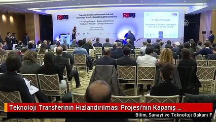 Download Video: Teknoloji Transferinin Hızlandırılması Projesi'nin Kapanış Konferansı