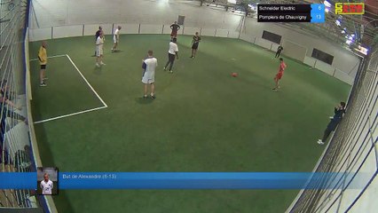 But de Alexandre (6-13) - Schneider Electric Vs Pompiers de Chauvigny  - 13/11/17 21:00 - LIGUE 2