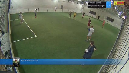 But de Antoine (7-13) - Schneider Electric Vs Pompiers de Chauvigny  - 13/11/17 21:00 - LIGUE 2
