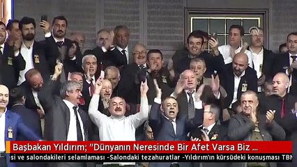 Başbakan Yıldırım: "Dünyanın Neresinde Bir Afet Varsa Biz Oradayız"