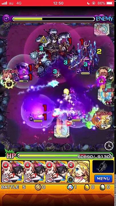 【モンスト】｢アスナ＆キリト｣3体を黄泉に使ってみた！【ソードアート・オンライン】