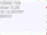 2 Toner kompatibel zu Brother TN3280 TN3280 für Brother HL5340D HL5350DN HL5370WD