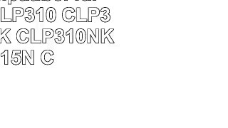 4er Set Toner mit Trommel kompatibel für Samsung CLP310 CLP310N CLP310K CLP310NK
