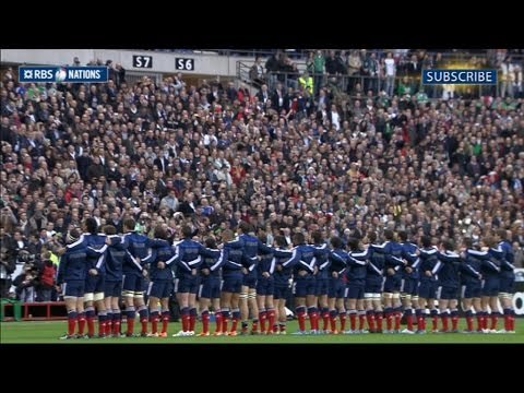 French National Anthem - France v Ireland 15th March 2014