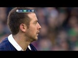 Greig Laidlaw Equalising Penalty - Ireland v Scotland 2nd February 2014