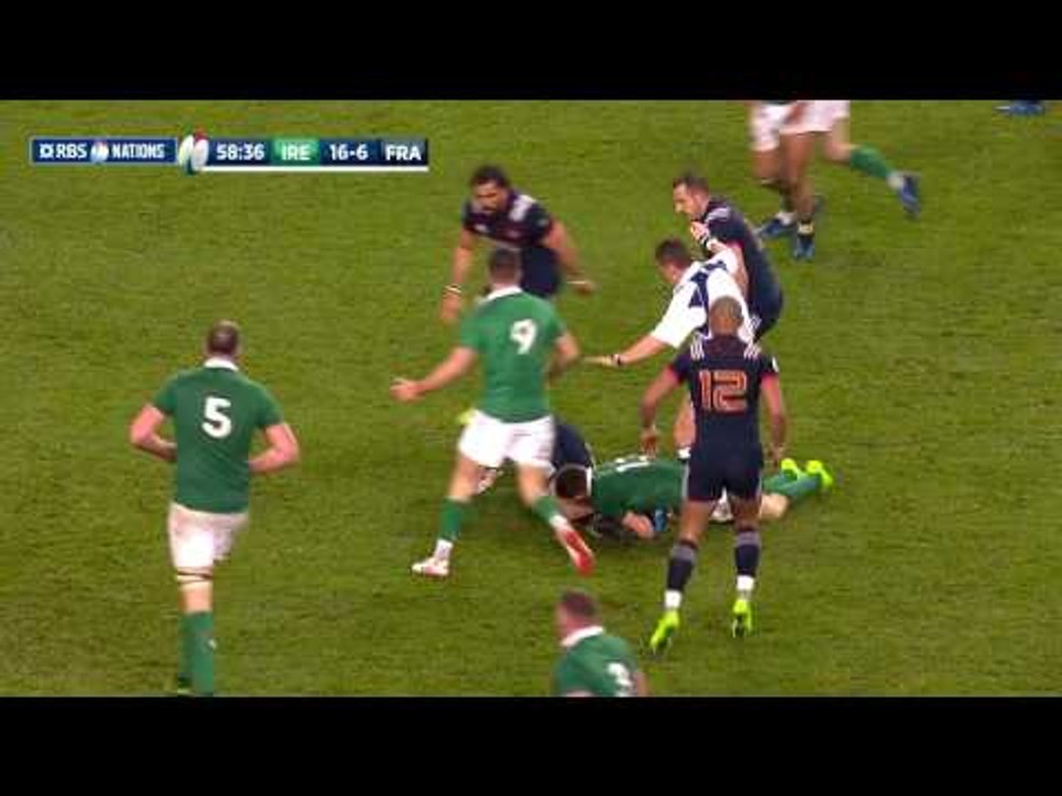 France breakout attack after Irish pressure! | RBS 6 Nations