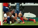 Brilliant Brown Try - France v England 1st February 2014