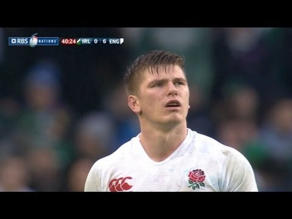 Owen Farrell Penalty Miss Ireland v England 10 Feb 2013