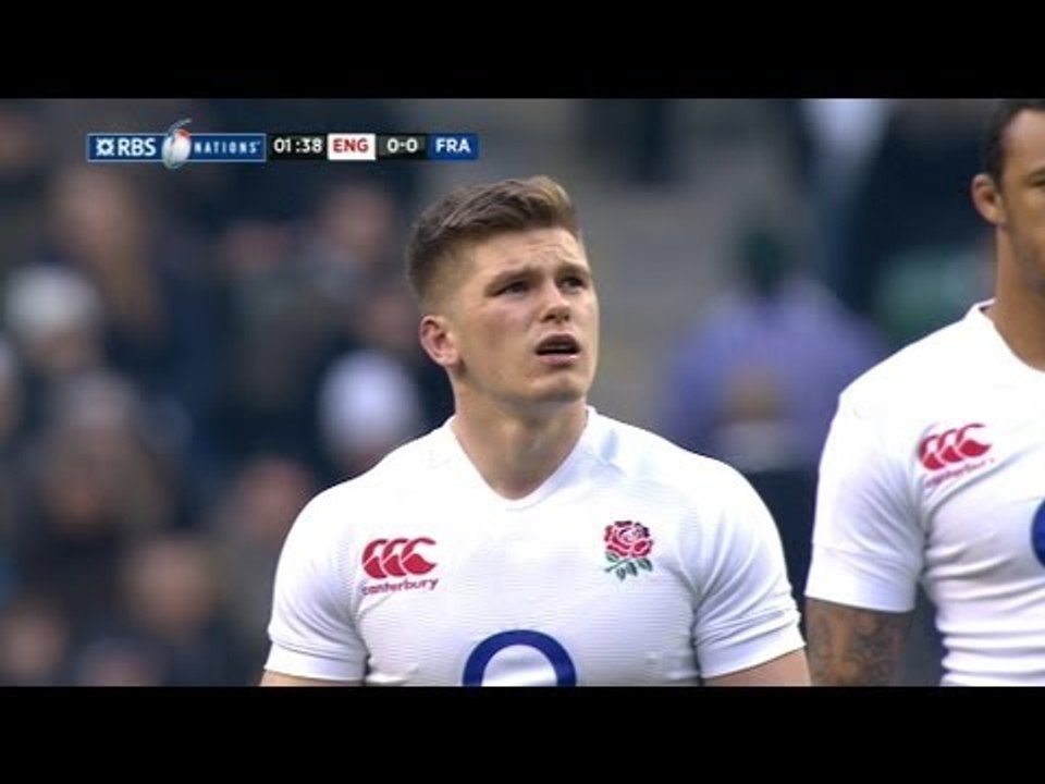 Owen Farrell Penalty Opens The Scoring