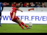 Leigh Halfpenny key penalty, France v Wales, 28th Feb 2015