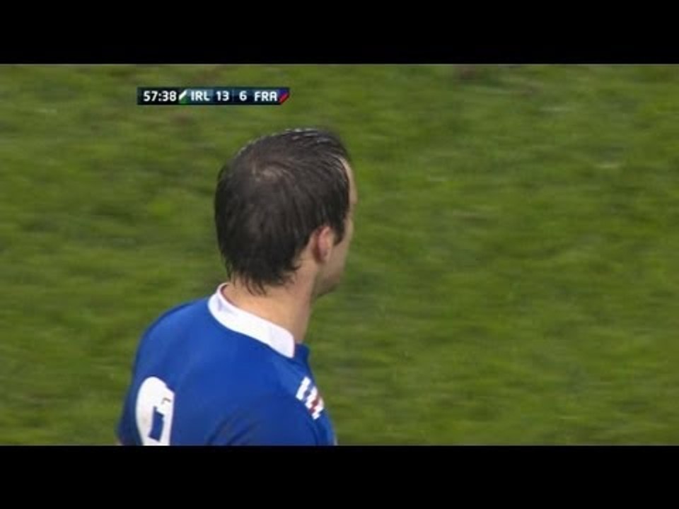 Morgan Parra Penalty Miss Ireland v France 09 March 2013