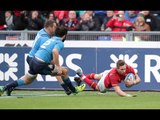 Liam Williams finishes nice try after quick hands! | RBS 6 Nations