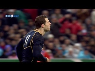 Great Length of the Pitch Try scored by Tim Visser, France v Scotland 16 March 2013