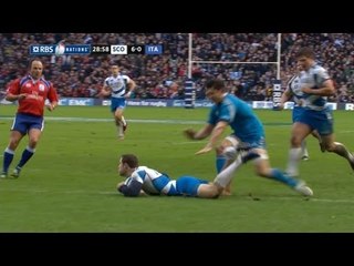 First Half Highlights Scotland v Italy 09 Feb 2013