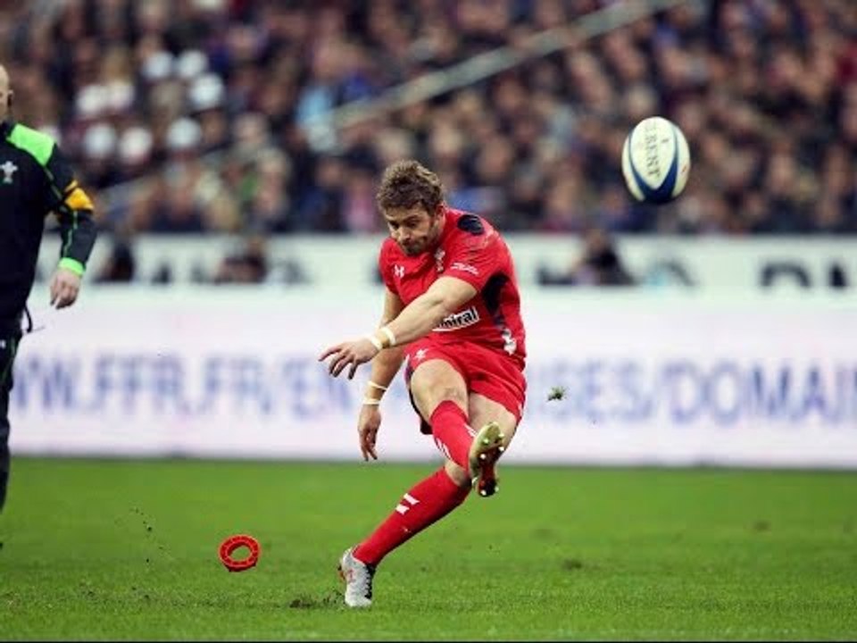 Leigh Halfpenny 1st Penalty, France v Wales, 28th Feb 2015