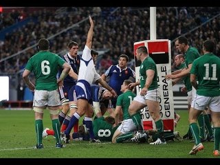 Super Dimitri Szarzewski Try - France v Ireland 15th March 2014