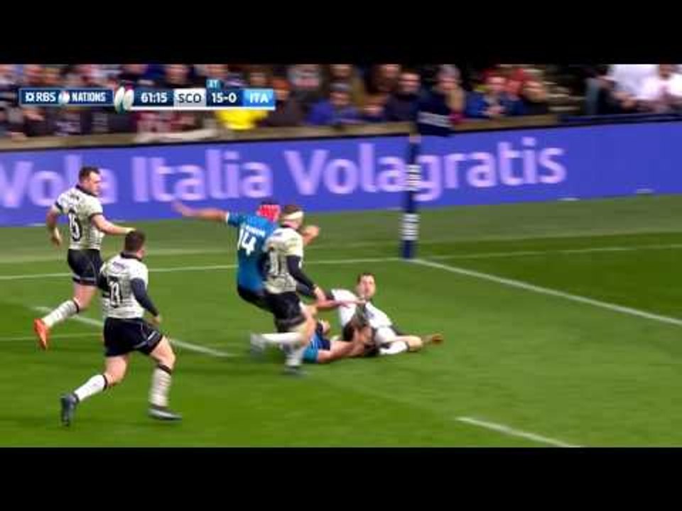 Second half Highlights: Scotland v Italy | RBS 6 Nations