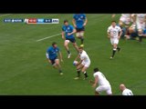 Italy resist England and end first half on the attack! | RBS 6 Nations
