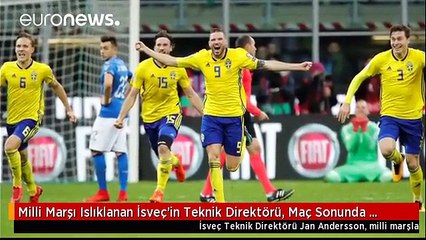 Milli Marşı Islıklanan İsveç'in Teknik Direktörü, Maç Sonunda Stattan Çöpleri Toplayıp Çıktı