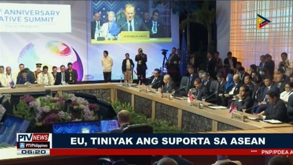 EU, tiniyak ang suporta sa #ASEAN  #ASEAN2017