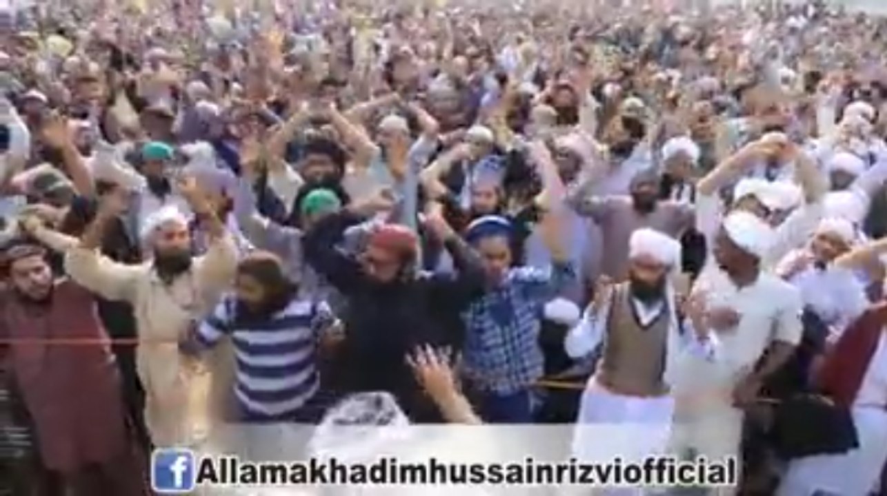 "راولپنڈی لبیک یارسول اللہ صلی اللہ علیک وسلم اور تاجدار ختم نبوت ﷺ زندہ باد کے نعروں سے گونج اٹھا"