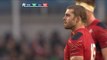 Leigh Halfpenny Penalty - Ireland v Wales 8th February 2014