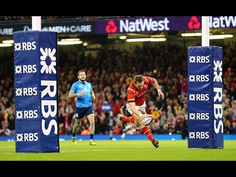 Biggar and Roberts link up for classy try! | RBS 6 Nations