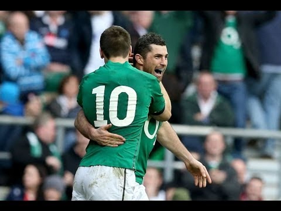 Jonathan Sexton Penalty - England v Ireland 22nd February 2014