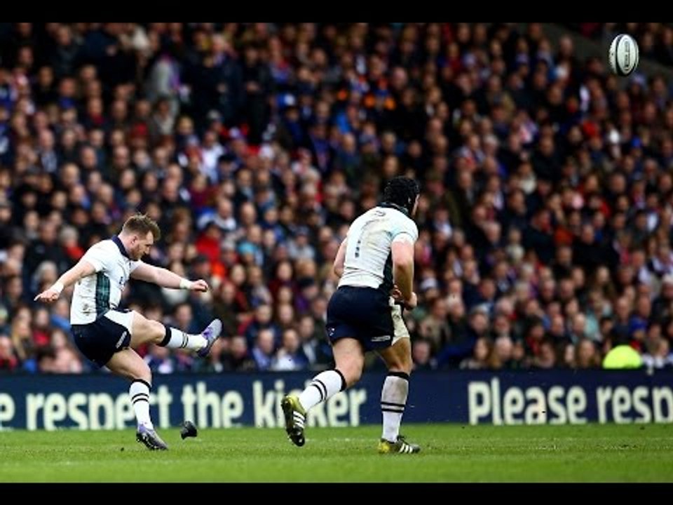 Stuart Hogg scores long distance penalty | RBS 6 Nations