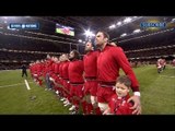 Welsh National Anthem  - Wales v Italy 1st February 2014