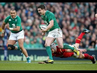 Jonathan Sexton break off lineout move against Wales | RBS 6 Nations