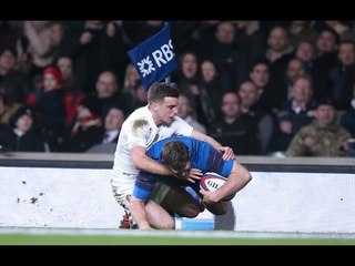 Magnificent Vincent Debaty Try, England v France, 21st March 2015