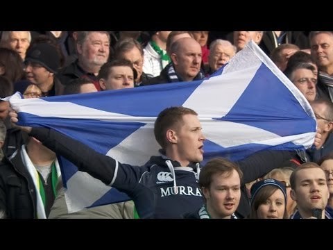 Scottish Anthem - Ireland v Scotland 2nd February 2014