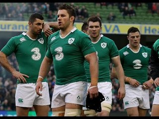 Sean O Brien Monster Clearout Ireland v France 14th Feb 2015